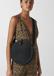 James Circular Crossbody Bag