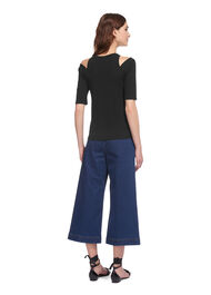 Split Shoulder Detail Top