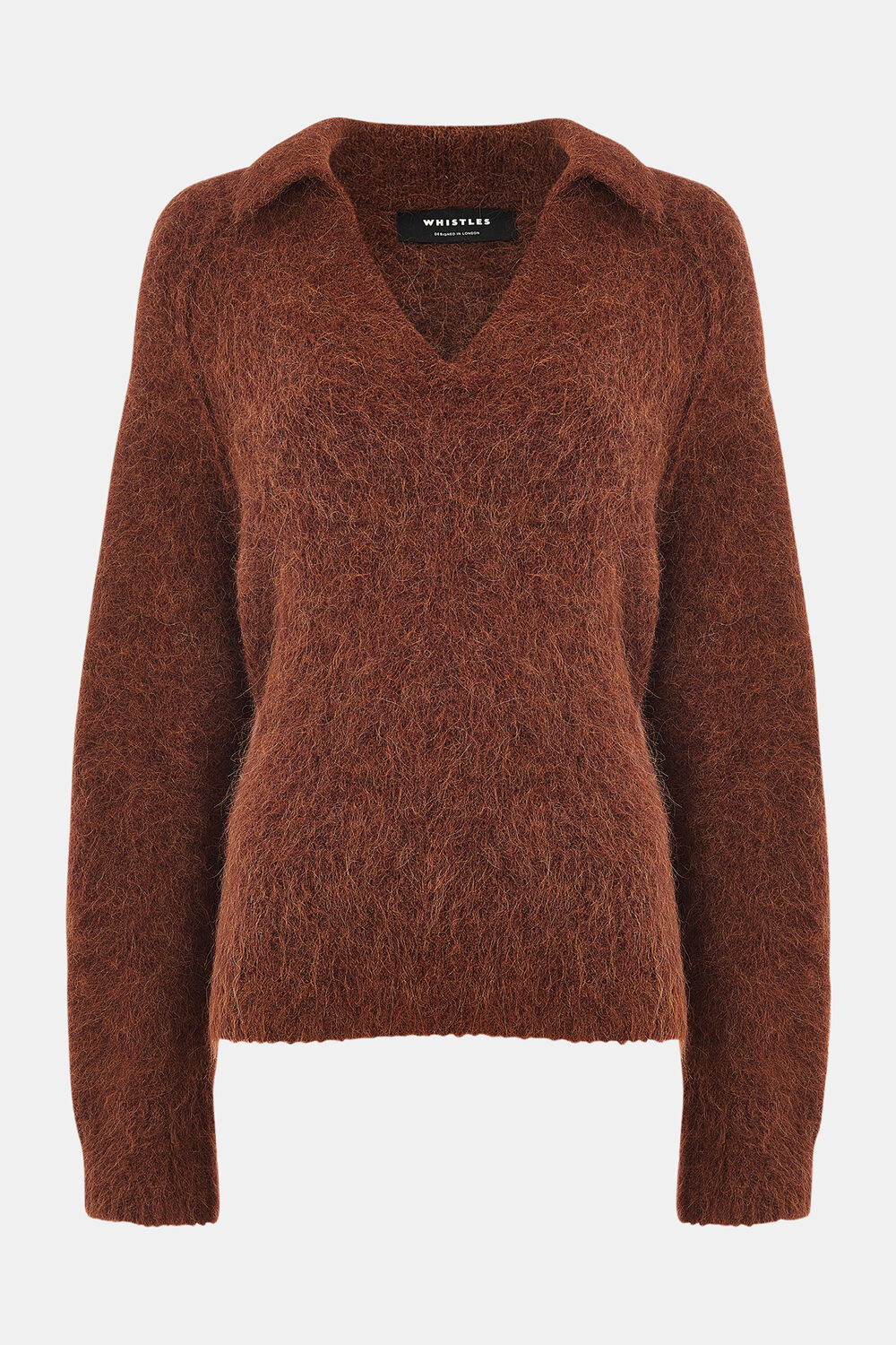 Alpaca Collar Neck Knit