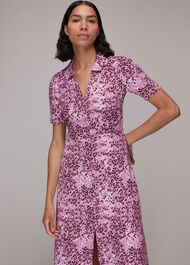 Rowan Hyena Spot Midi Dress