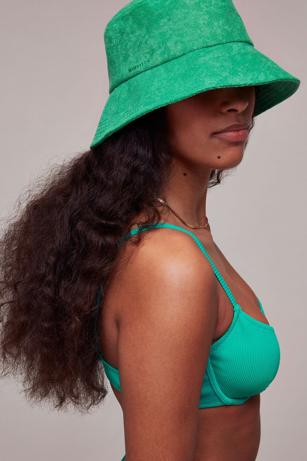 Ribbed Underwire Bikini Top