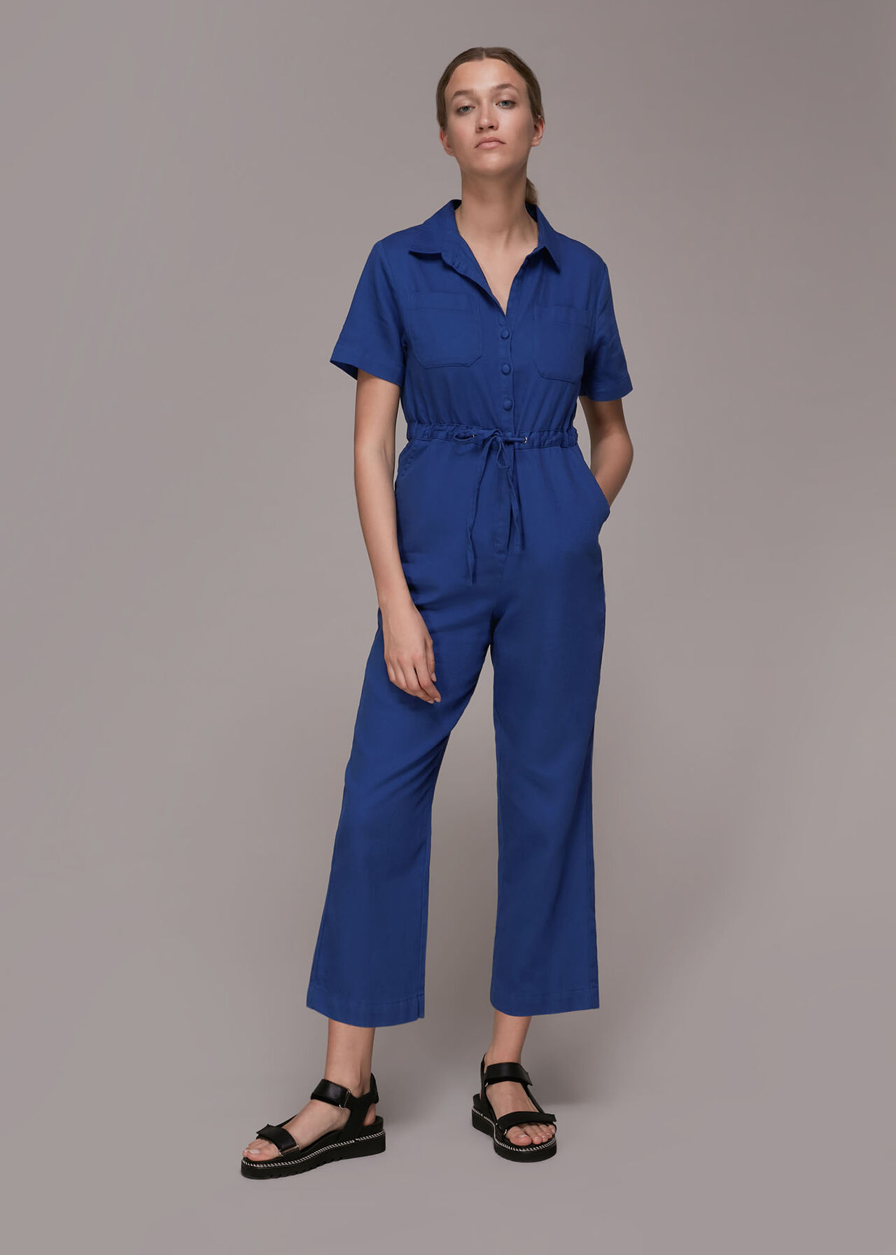 Nova Tie Detail Jumpsuit