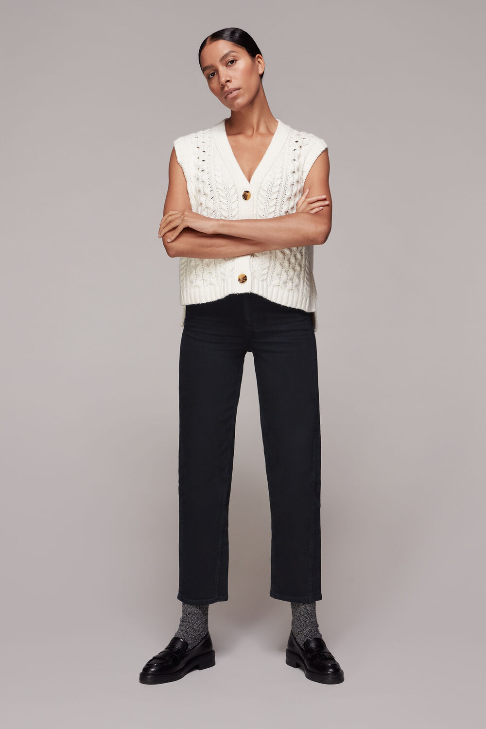 Tall Stretch Barrel Leg Jean