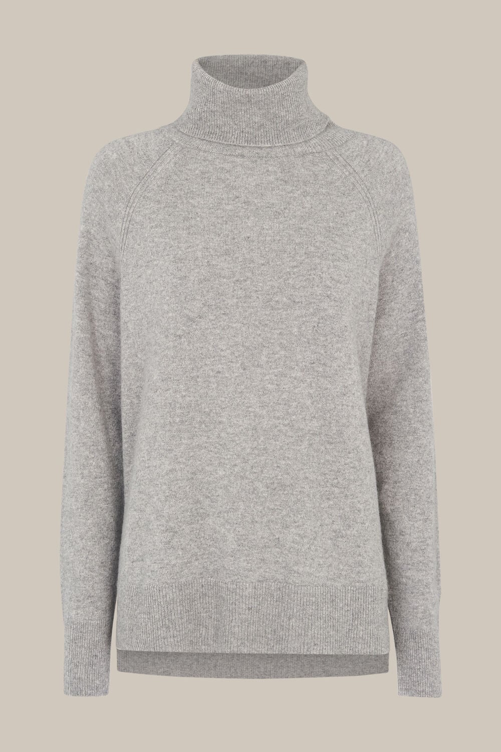 Cashmere Roll Neck Knit