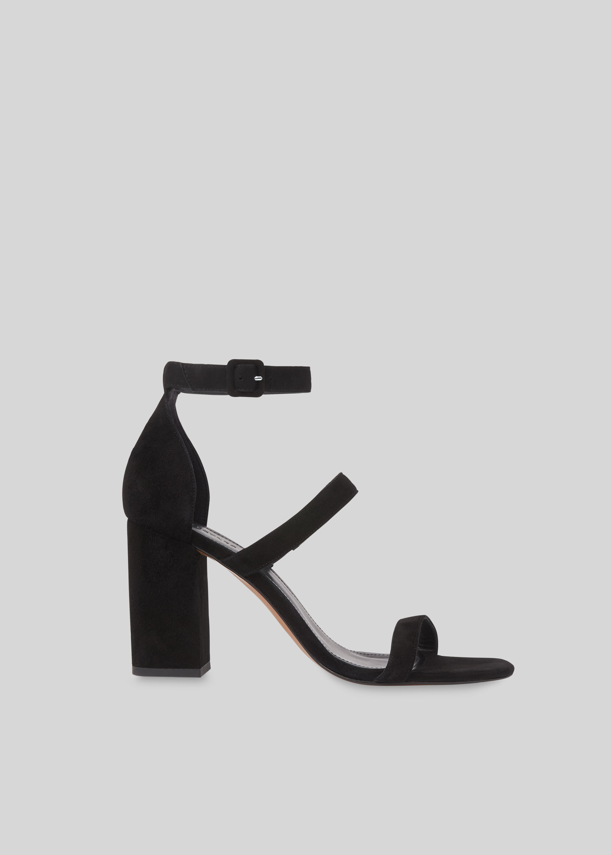 Block heels outlet in black