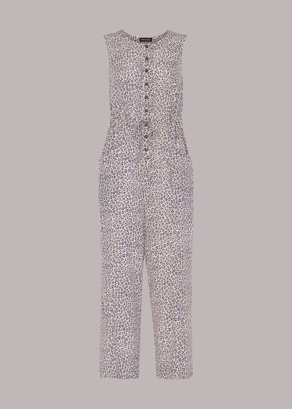 Dashed Leopard Jess Jumpsuit