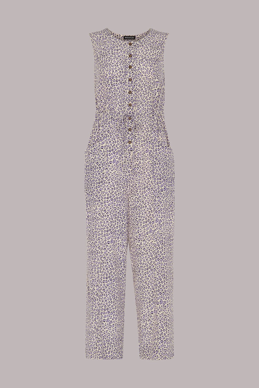 Dashed Leopard Jess Jumpsuit