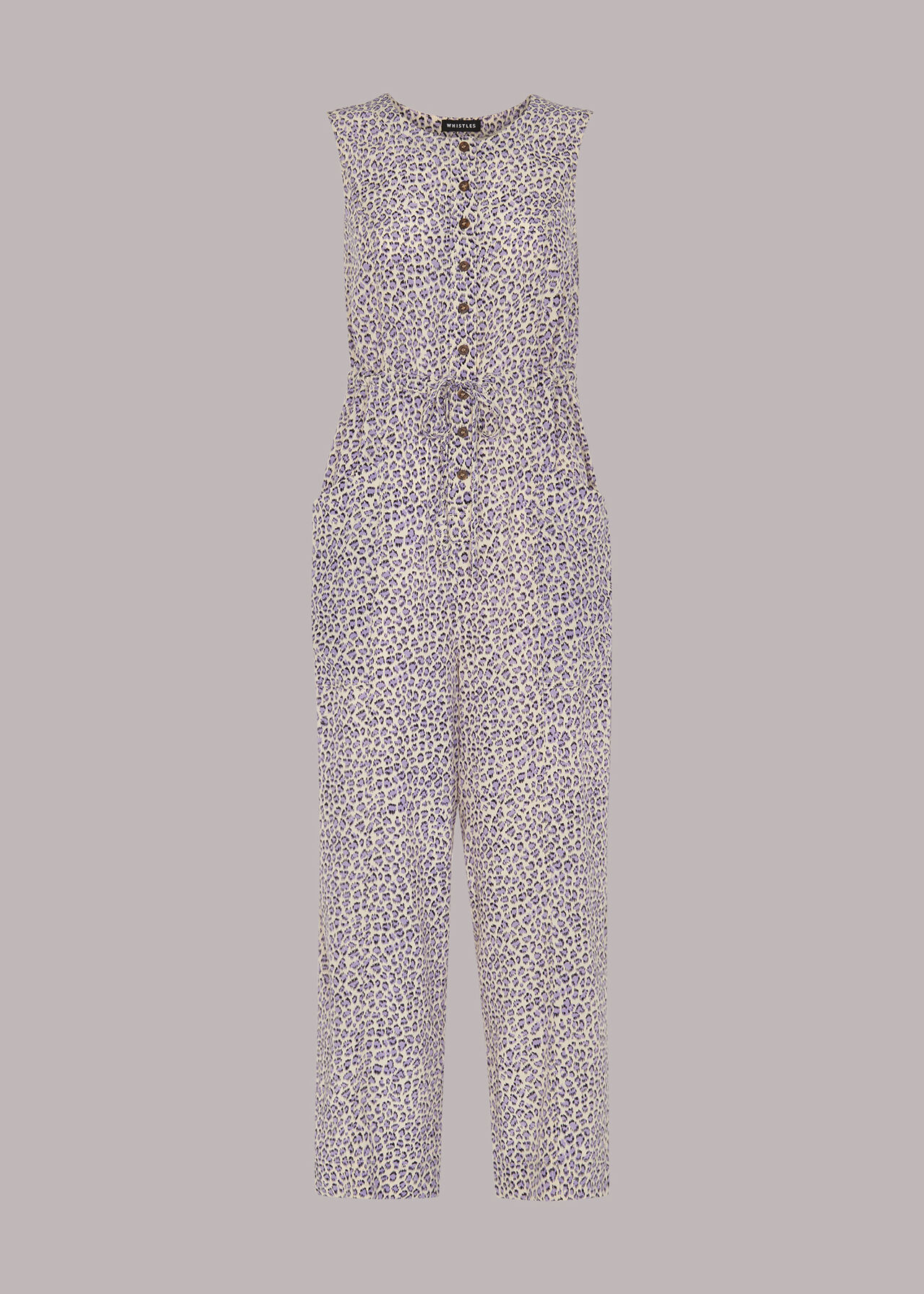 Dashed Leopard Jess Jumpsuit