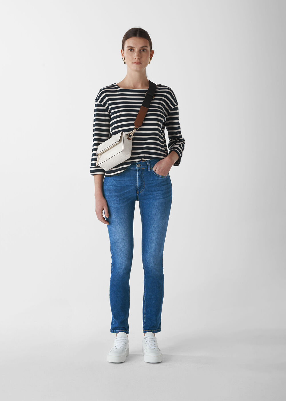Mid Wash Skinny Jean Denim