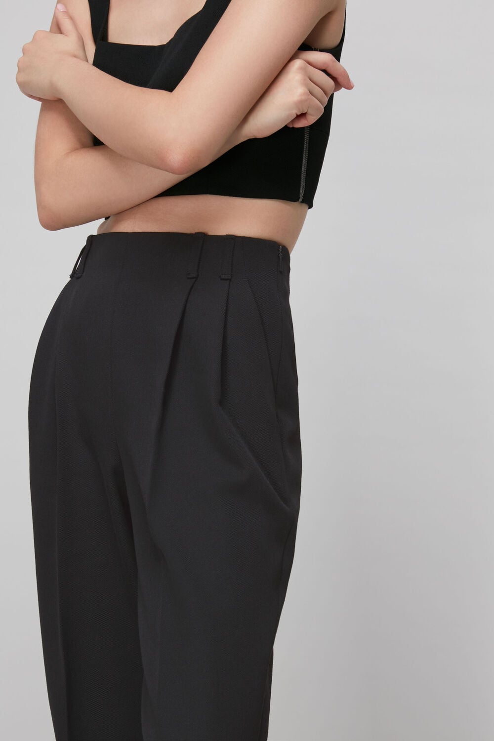 Twill Tailored Tapered Trouser