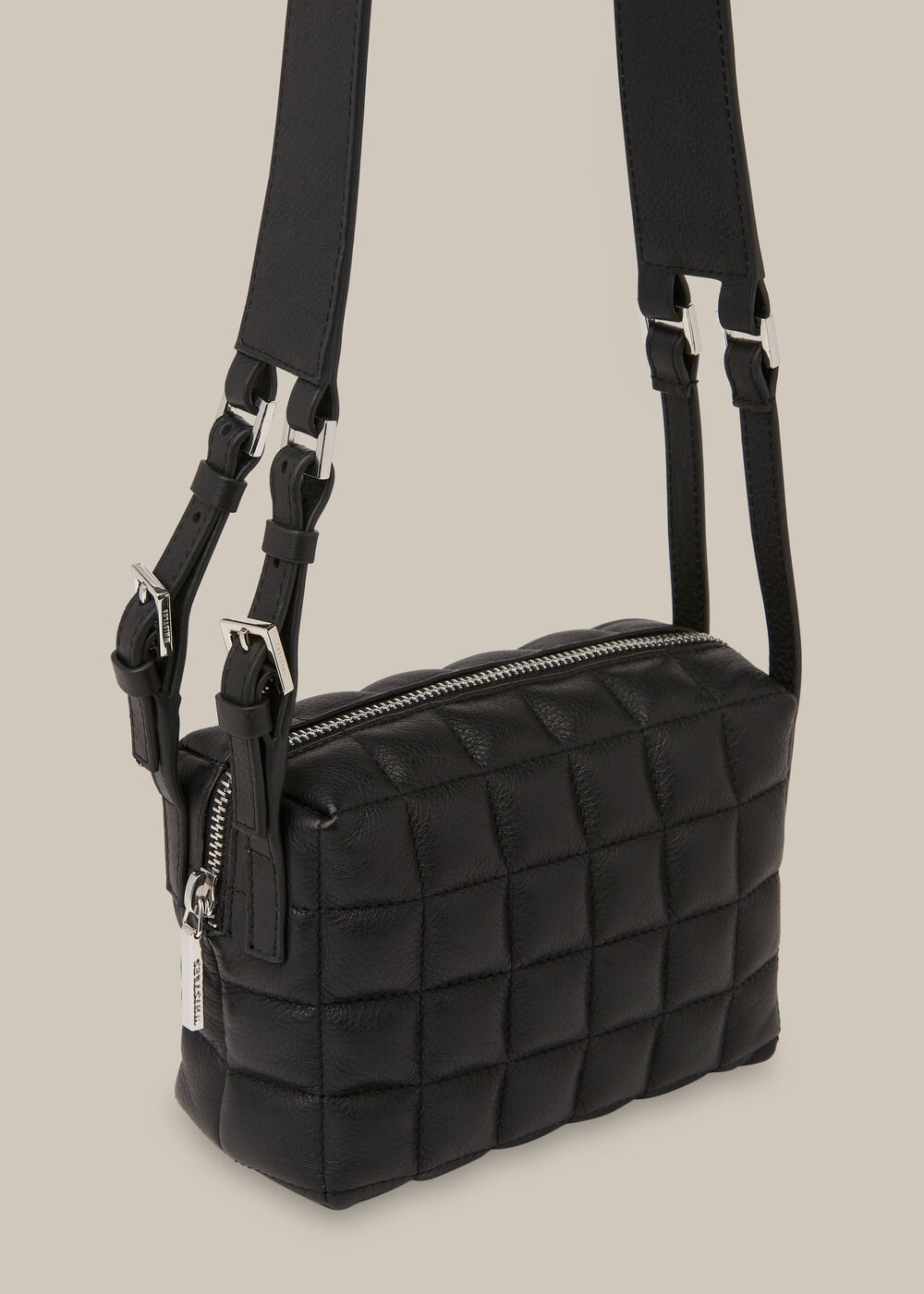 Elias Quilted Crossbody Bag