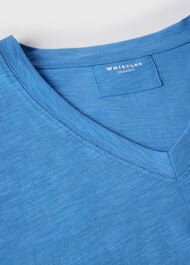 Willa V-Neck Cap Sleeve Tee