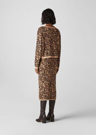 Jungle Cat Jacquard Knit Multicolour