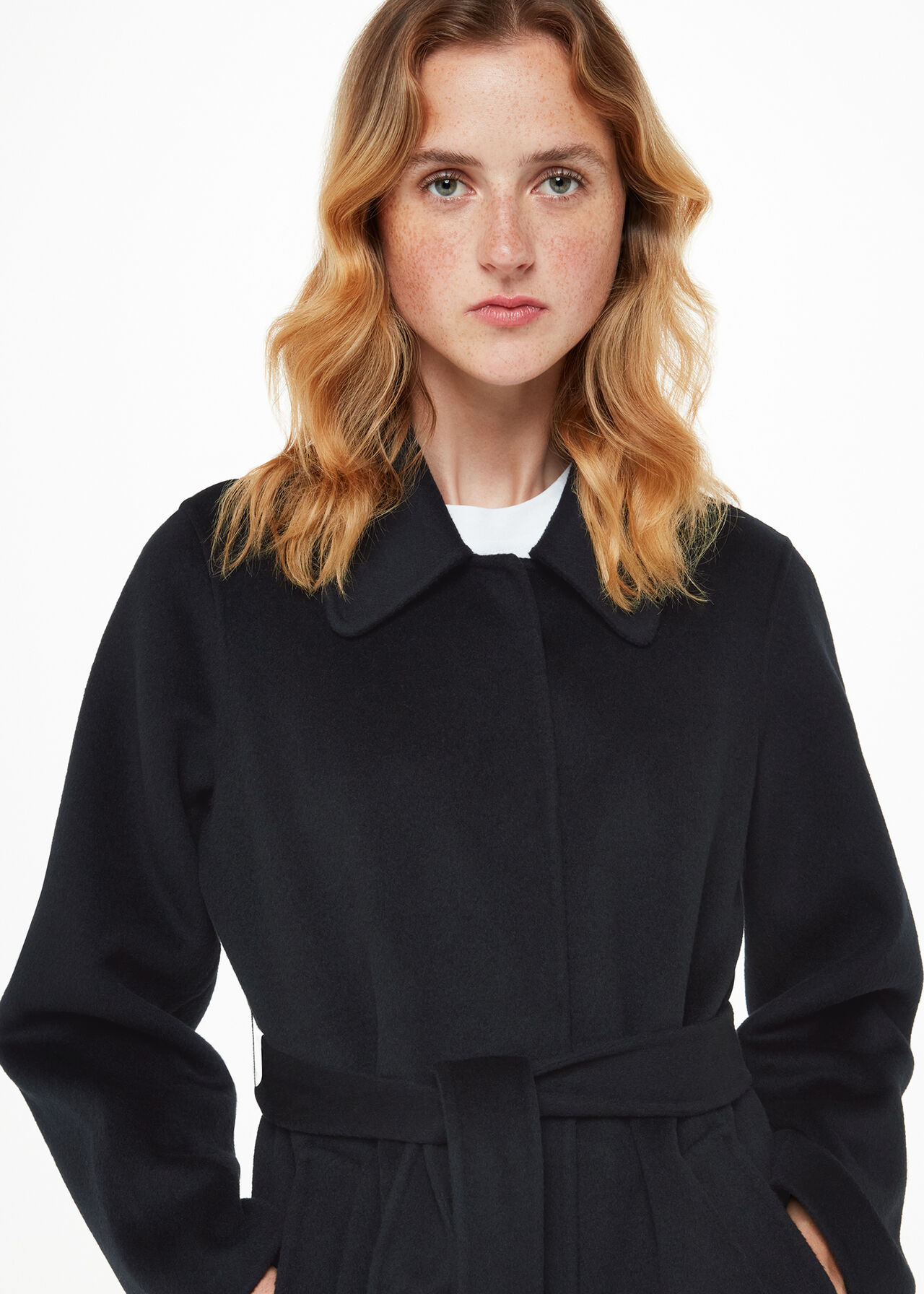Nell Belted Doubled Faced Coat