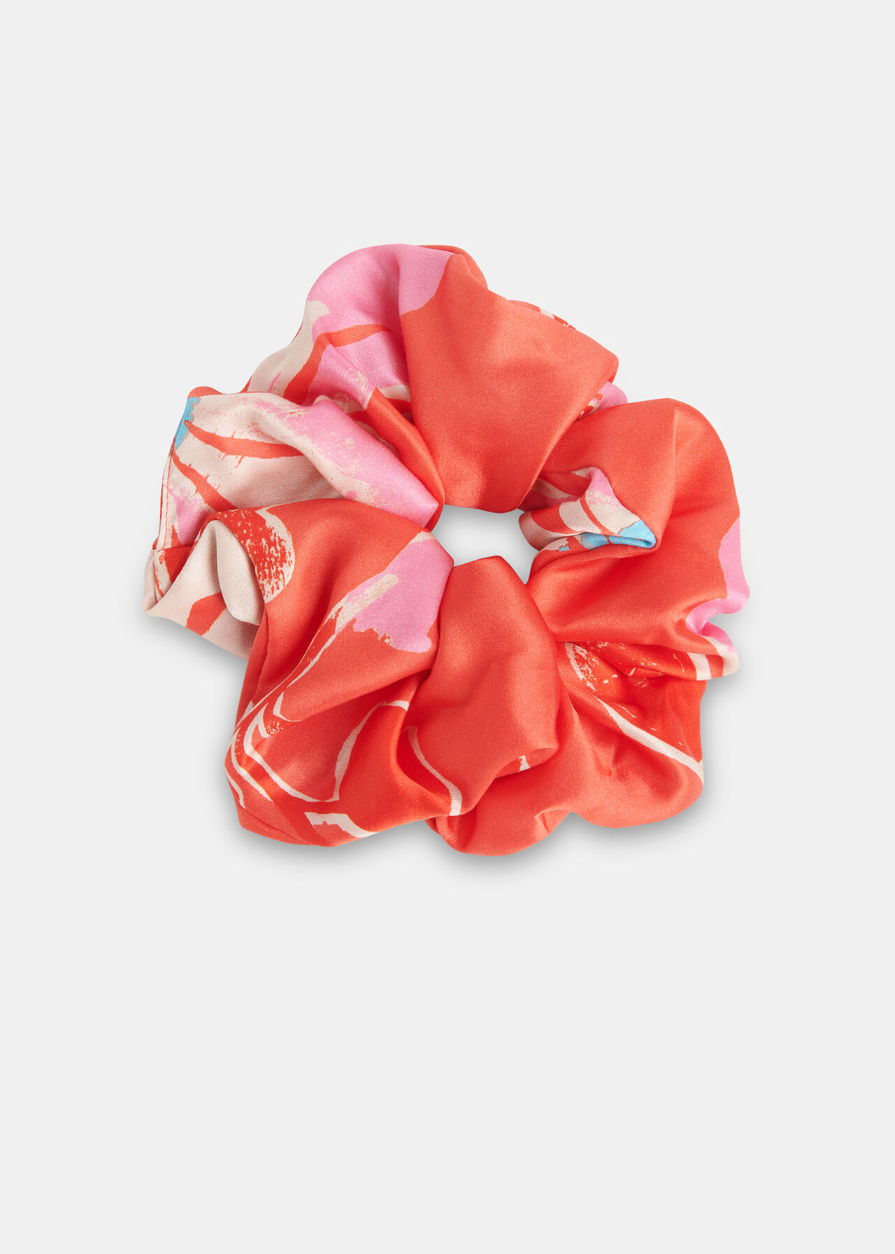 Hibiscus Print Scrunchie