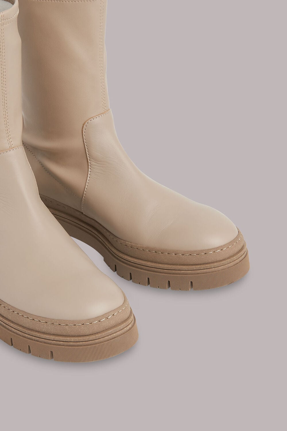 Knole Sock Chunky Chelsea Boot