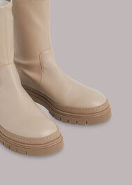Knole Sock Chunky Chelsea Boot
