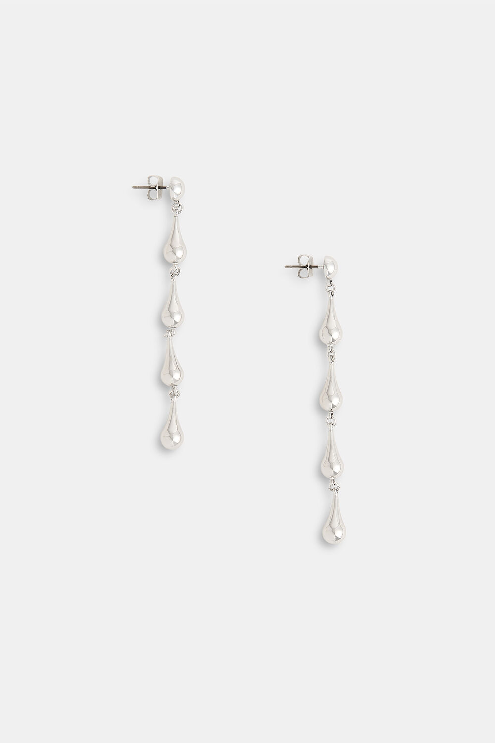 Silver Mini Teardrop Earring