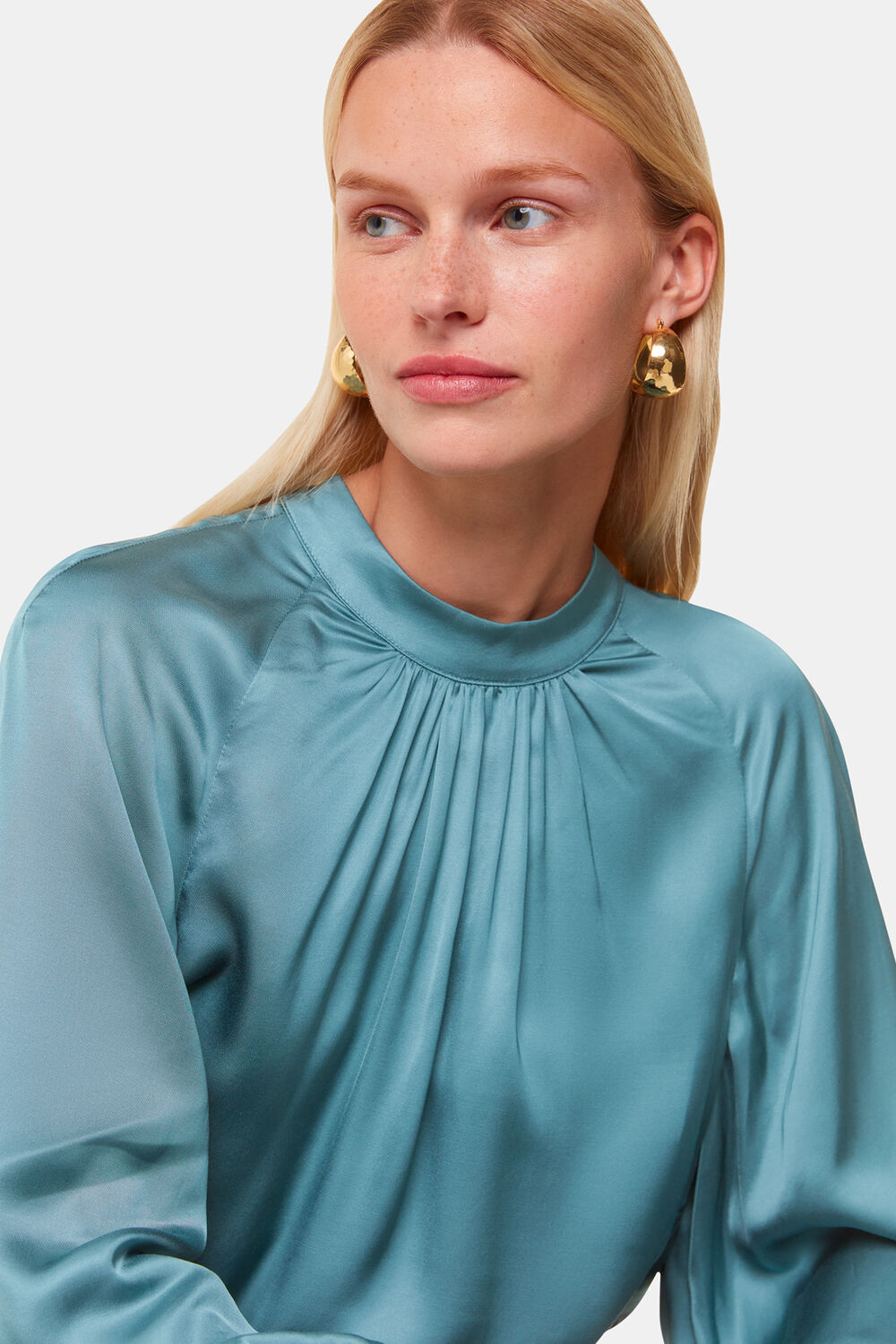 Lea Satin Blouse