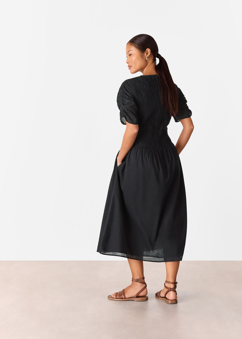 Petite Avery Smocked Dress