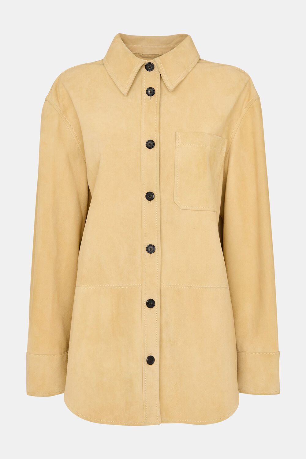 Sam Suede Leather Overshirt