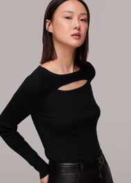 Cut Out Detail Knit