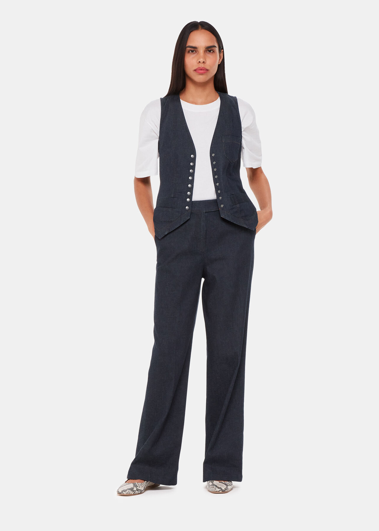 Joanna Denim Waistcoat
