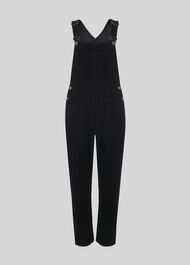 Corduroy Dungaree Black