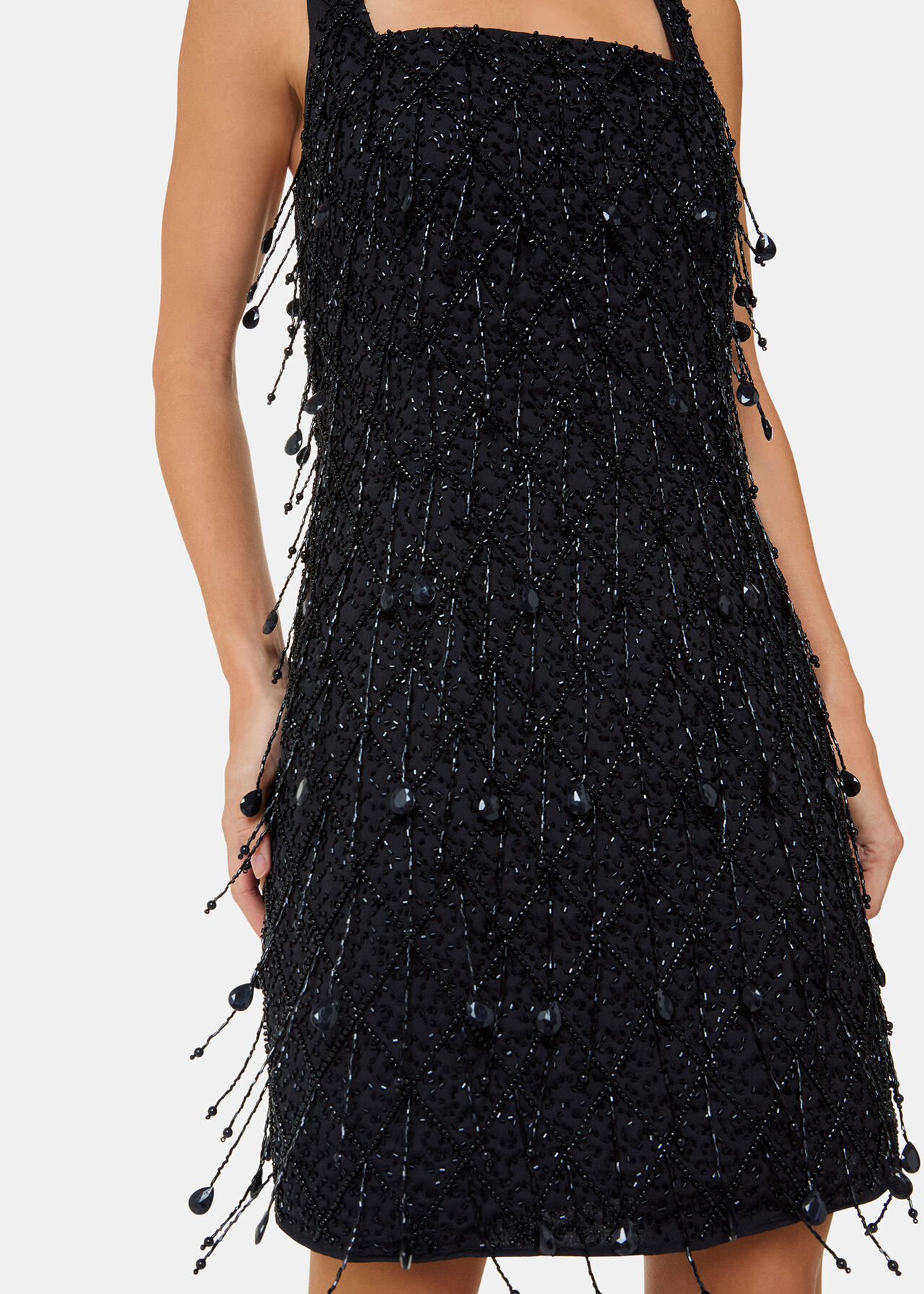 Beaded Mini Dress