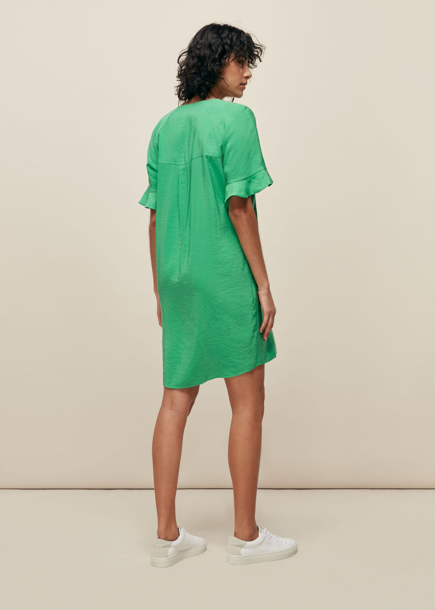 Green Alba Dress WHISTLES