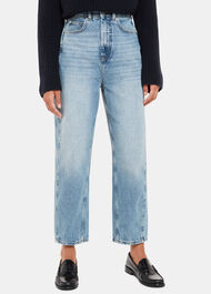 Petite Authentic Barrel Leg Jean