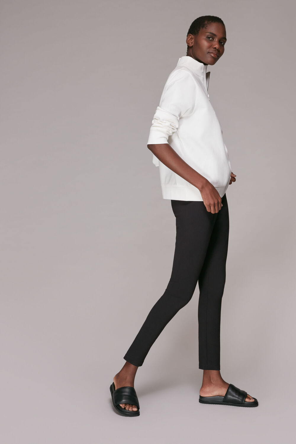 Classic Slim Ponte Trouser