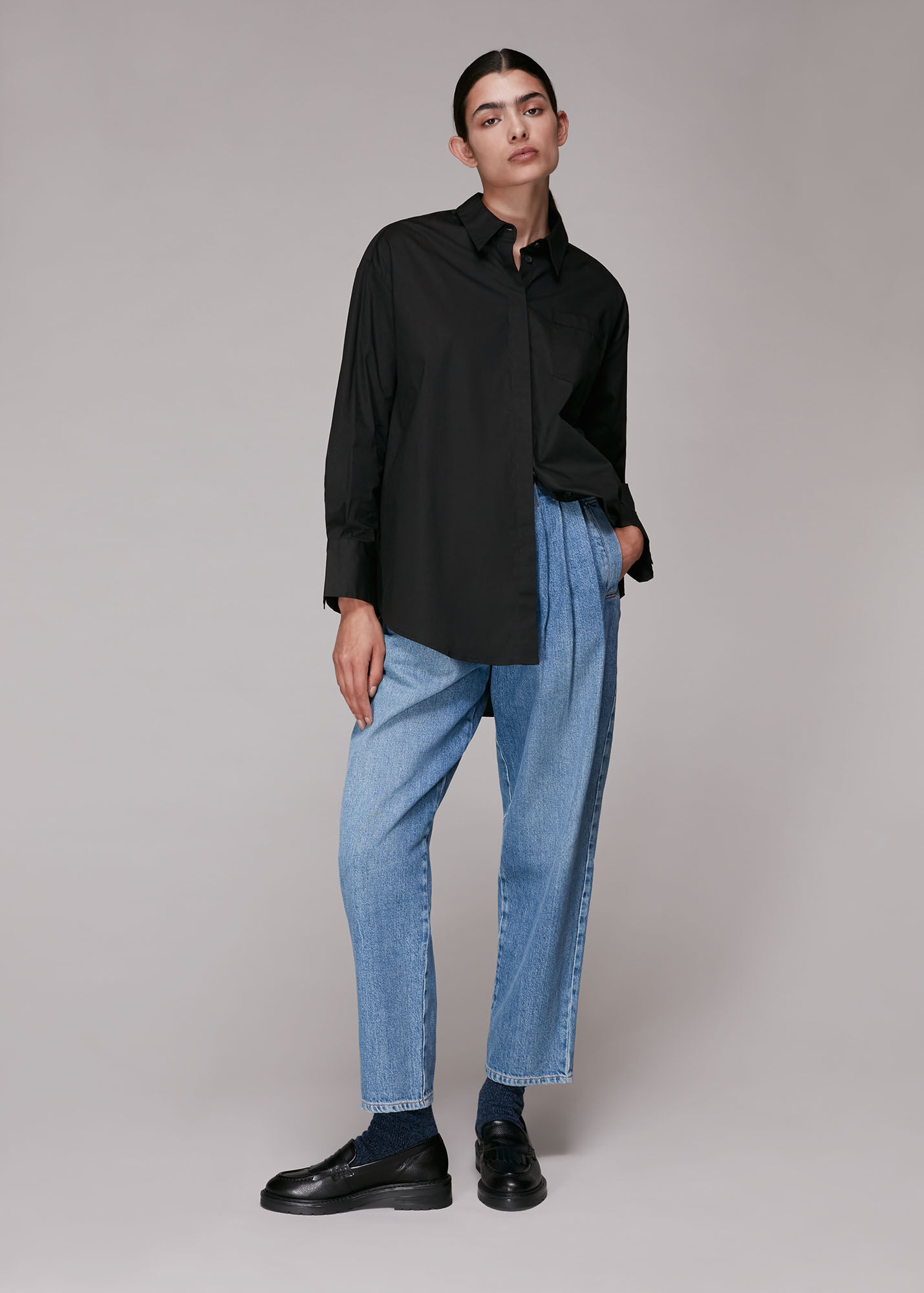 whistles oversized shirt