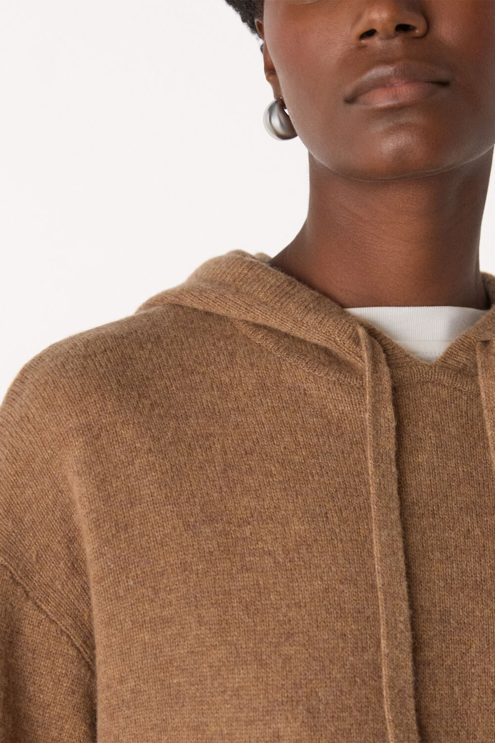 Wool Knitted Hoodie