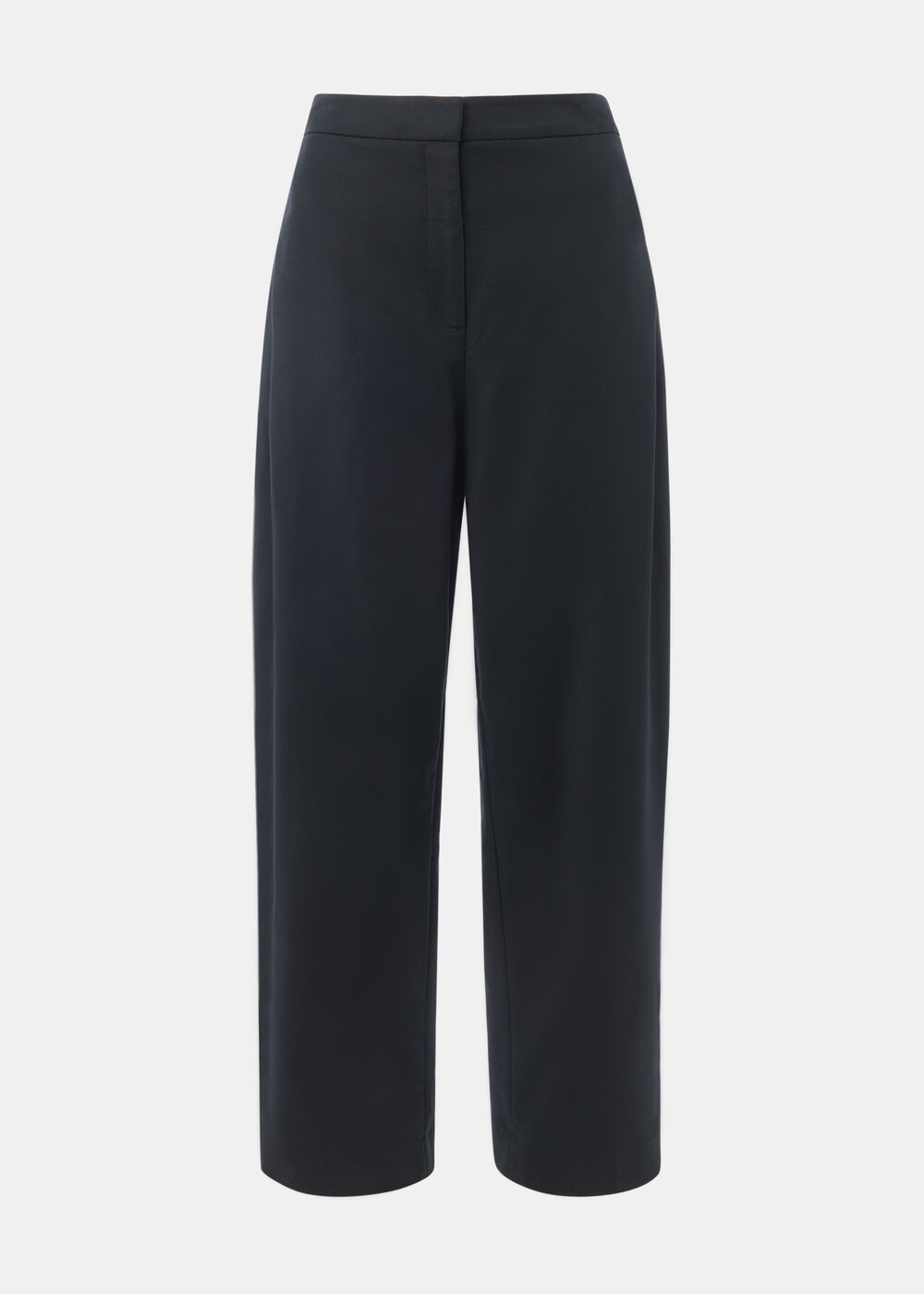 Side Pleat Tapered Trouser