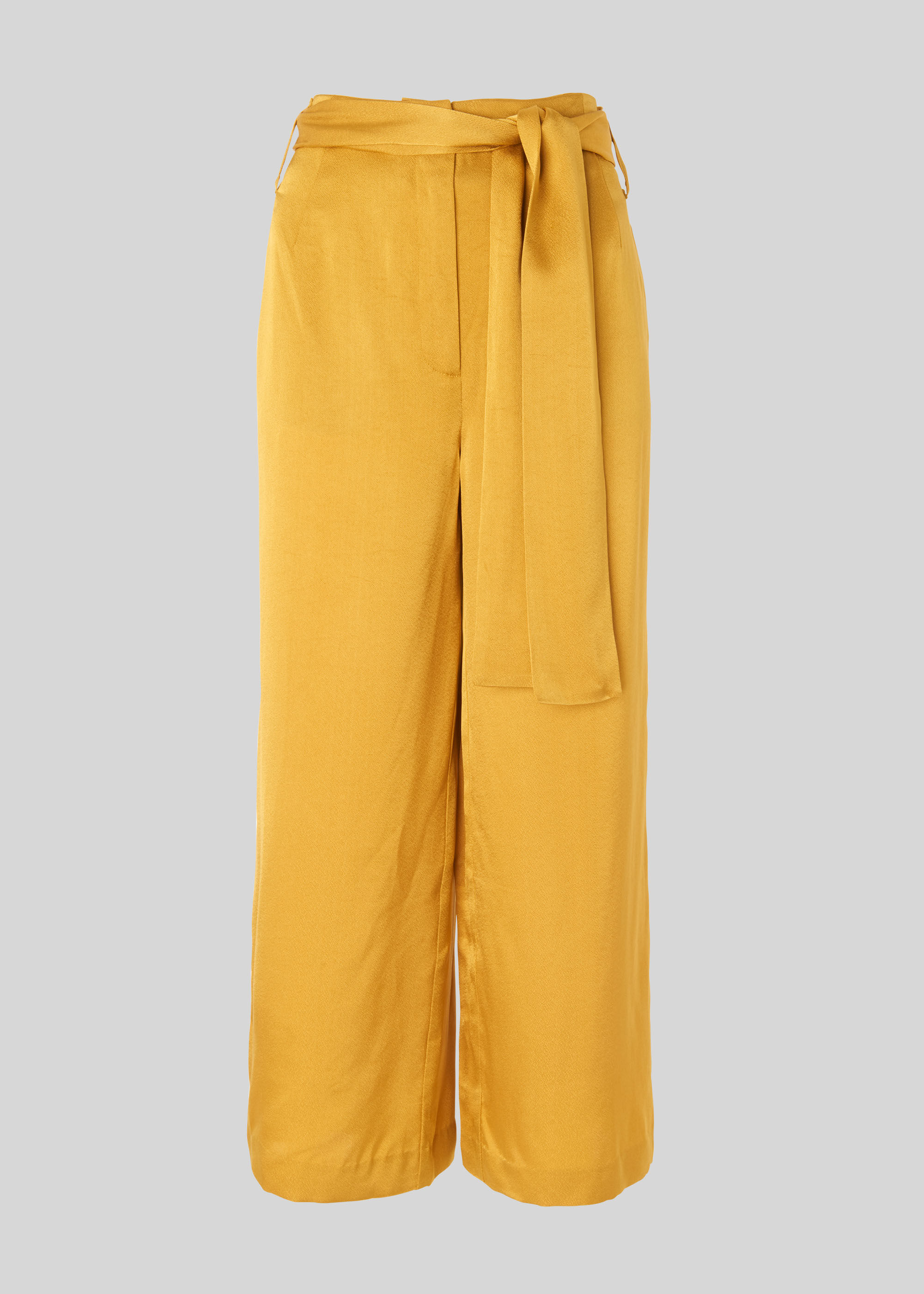 Gold 2025 silk trousers