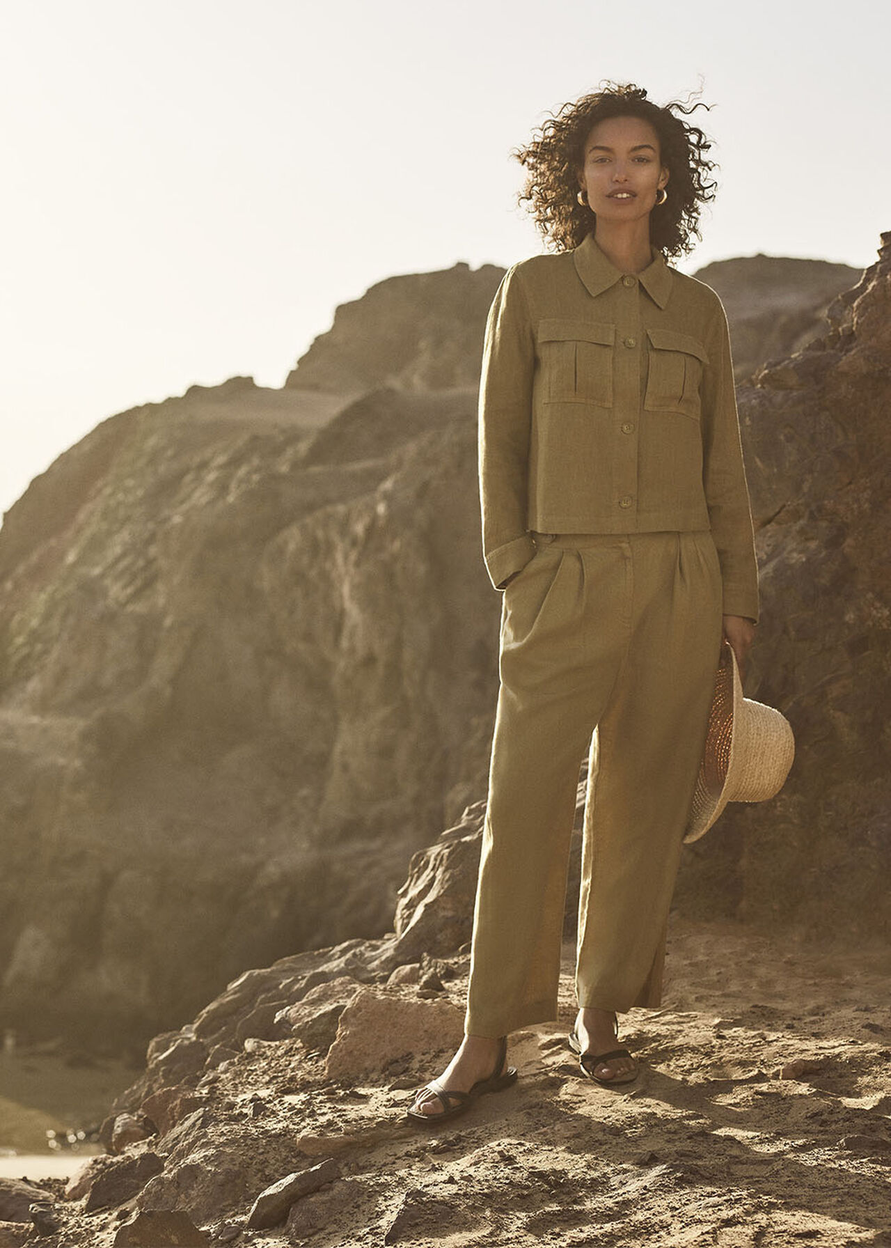 Millie Linen Trouser