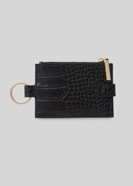 Keyring Coin Purse Black