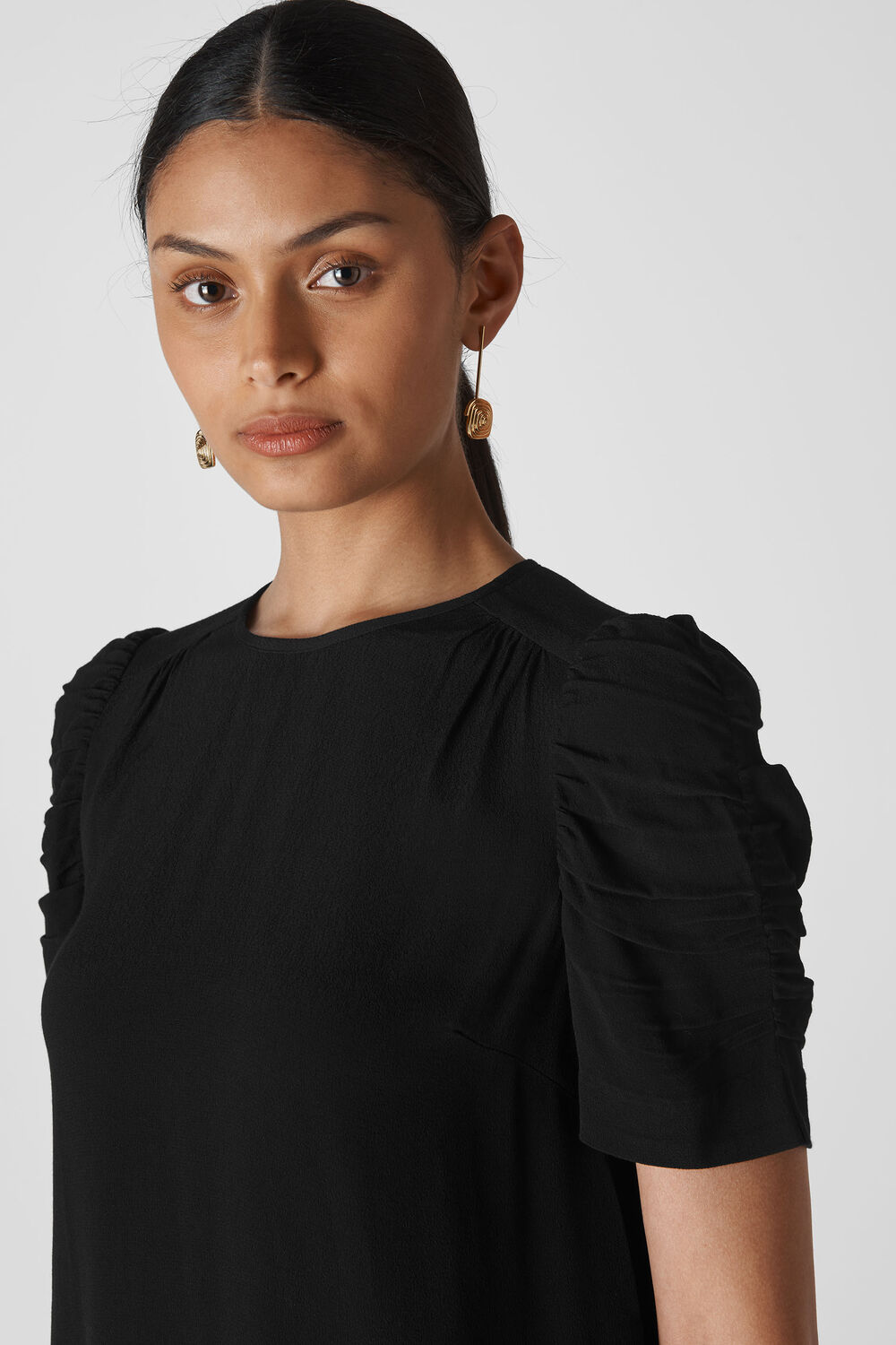 Nelly Shell Top Black