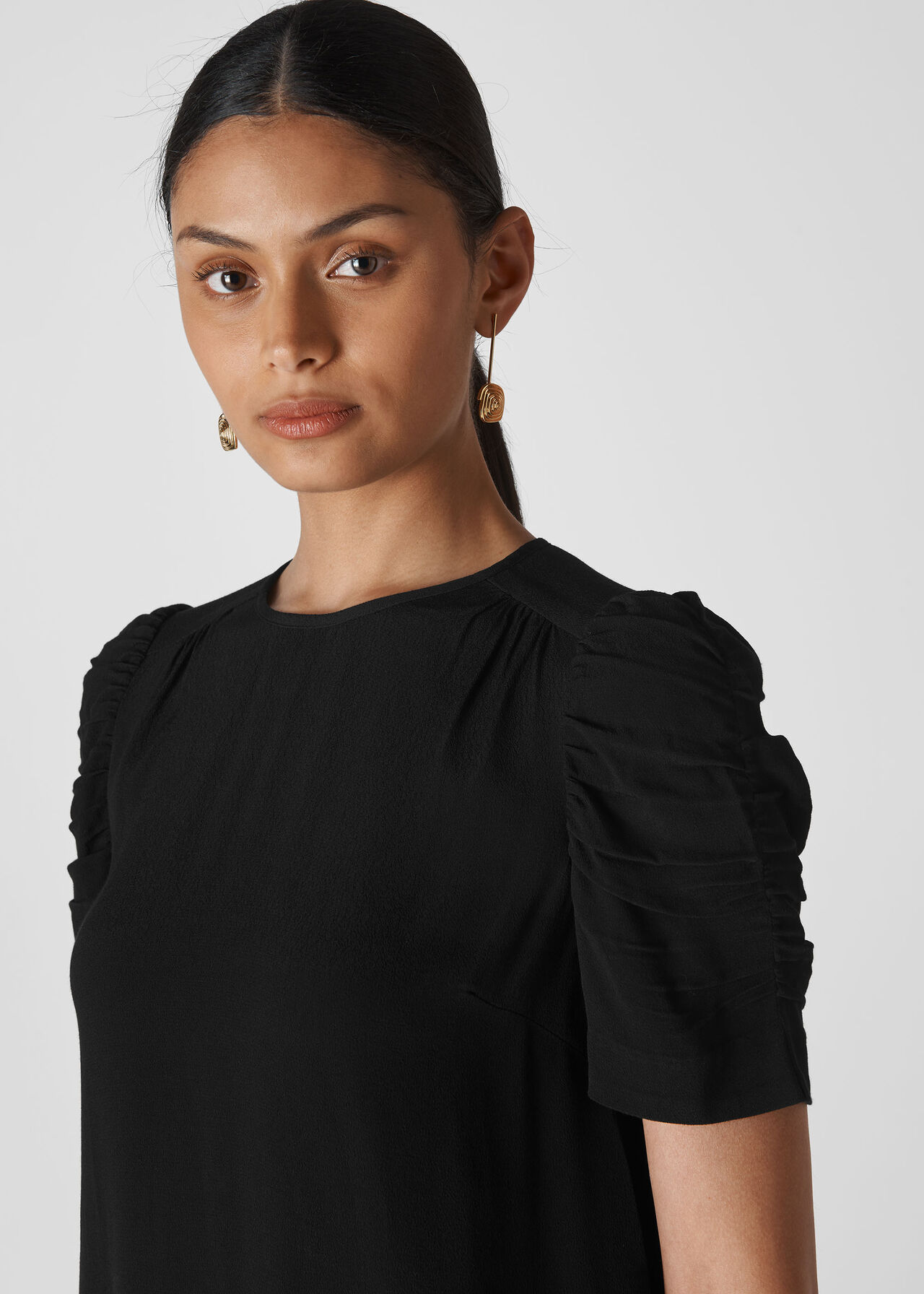 Nelly Shell Top Black