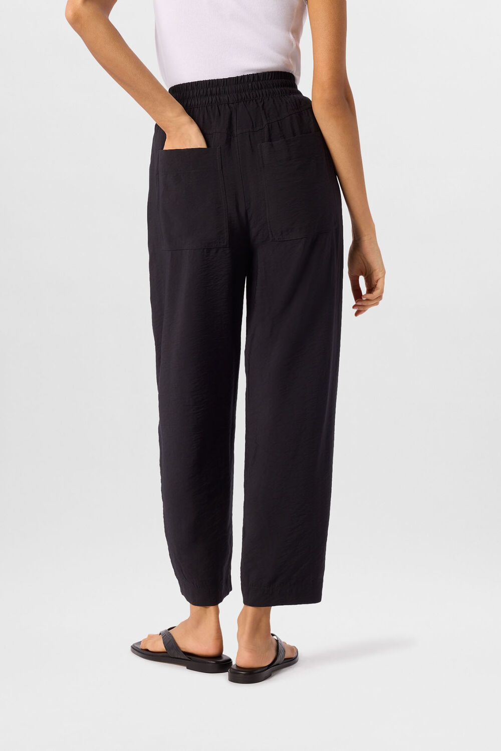Black Tie Waist Trouser
