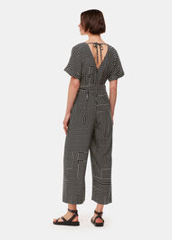 Angled Stripe Jumpsuit