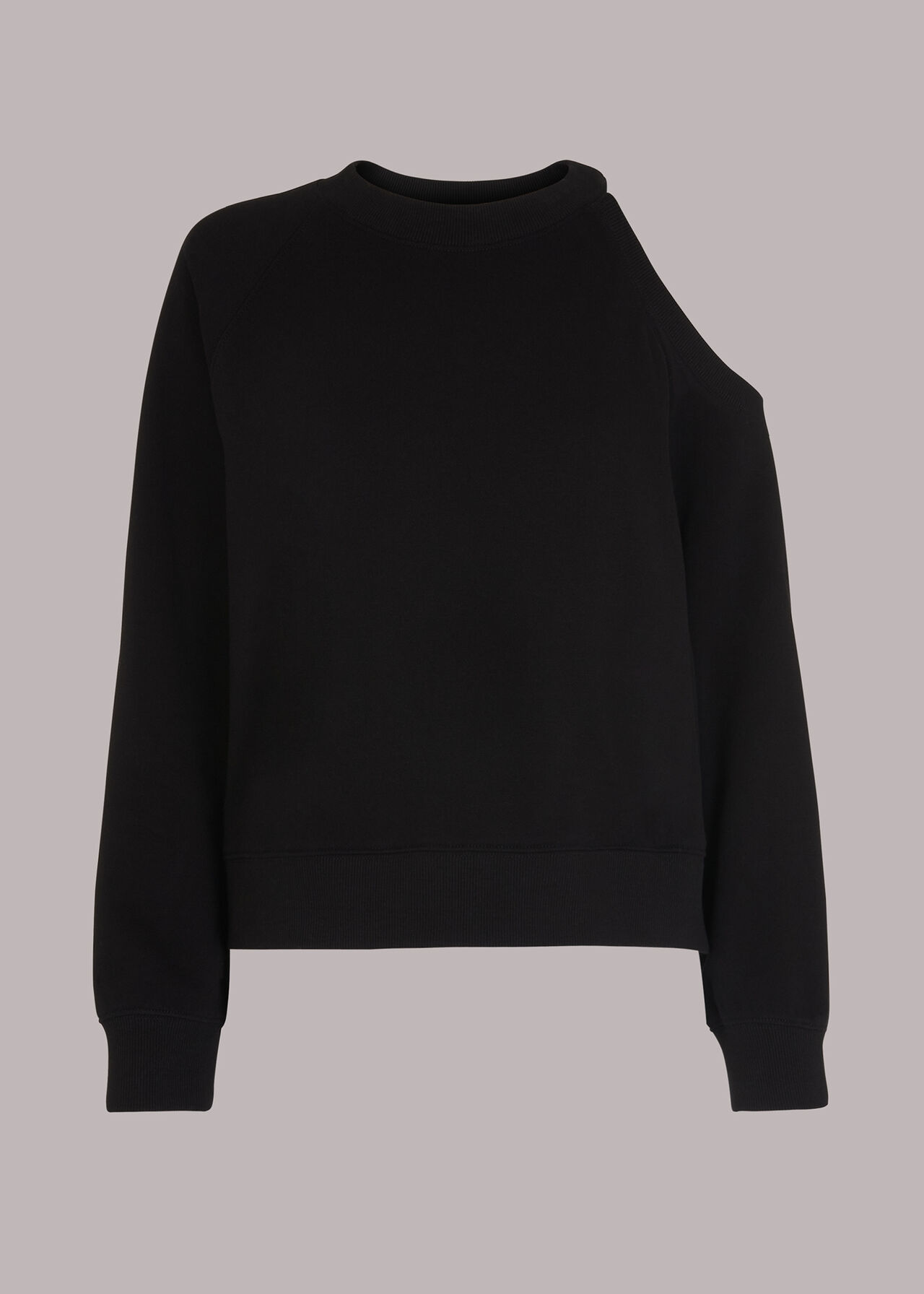 Cut Out Shoulder Sweat
