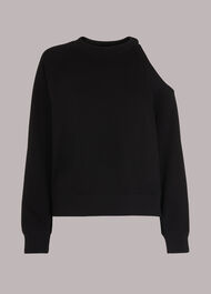 Cut Out Shoulder Sweat