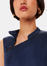 Aria Satin Midi Dress