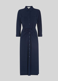 Selma Tie Dress Navy