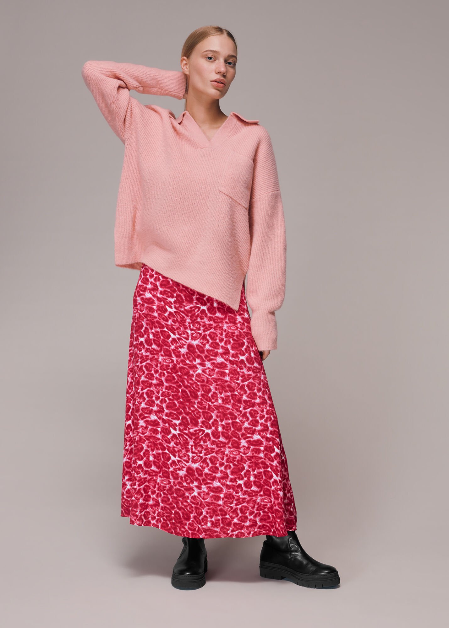 Leopard deals skirt pink