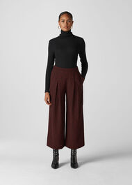 Mari Heart Wide Leg Trouser Multicolour