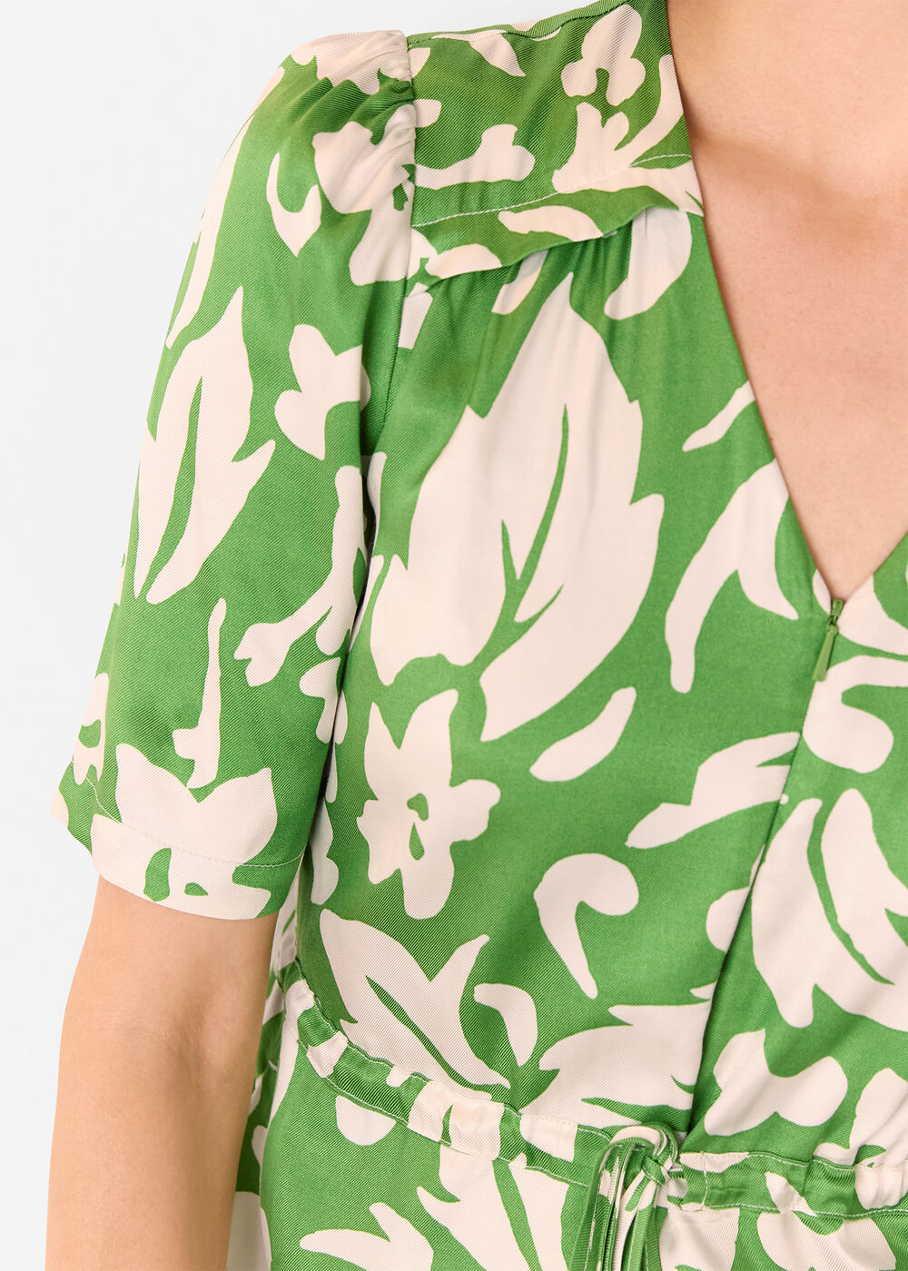 Floral Tie Waist Jumpsuit