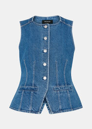 Slim Fit Cotton Waistcoat